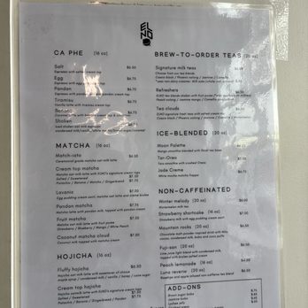ELNO - New menu! 4/24/25 - Coffee & Tea Near Me - Panorama City, California ELNO - New menu! 4/24/25 - Coffee & Tea Near Me - Panorama City, California