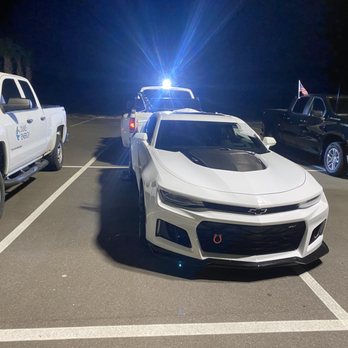 Seasall - This 2023 Chevrolet Camaro got into a fender, bender and needed an immediate wheel lift Tow. Belleview, Florida - Tires Near Me Seasall - This 2023 Chevrolet Camaro got into a fender, bender and needed an immediate wheel lift Tow. Belleview, Florida - Tires Near Me