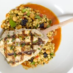 The Plaza Café - Grilled Sword 'Chop' Tangine