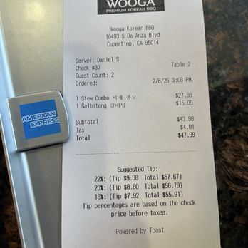 Wooga Premium Korean BBQ - Korean Near Me - Cupertino, California