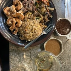 Steak and Shrimp Habachi