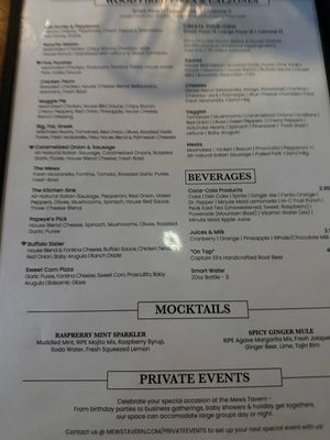 Menu photo 3 Mews Tavern Wakefield, RI