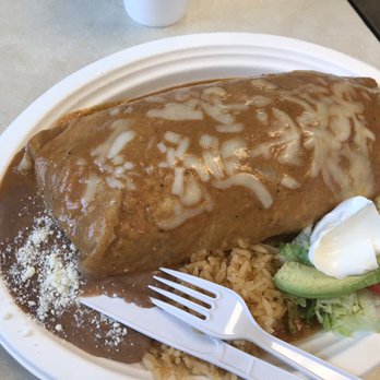 Taqueria Mi Cocina - #6 Burrito Gigante - Mexican Near Me - Mount Vernon, Washington