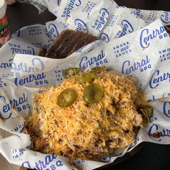 Central BBQ - Half order BBQ nachos - Barbeque Near Me - Memphis, Tennessee