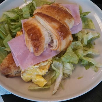 La Baguette de Normandy - Ham and cheese croissant with omelette (egg) - Bakeries Near Me - Parker, Colorado La Baguette de Normandy - Ham and cheese croissant with omelette (egg) - Bakeries Near Me - Parker, Colorado