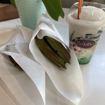 BAMBU - #4 summer delight and pandan waffle - Juice Bars & Smoothies Near Me - Elk Grove, California