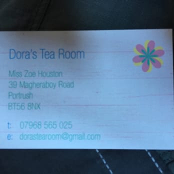Dora's Tea Room - Tea Rooms Near Me - Coleraine, CLR Dora's Tea Room - Tea Rooms Near Me - Coleraine, CLR