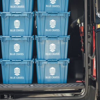 Blue Crates - Self Storage Near Me - CHICAGO, Illinois