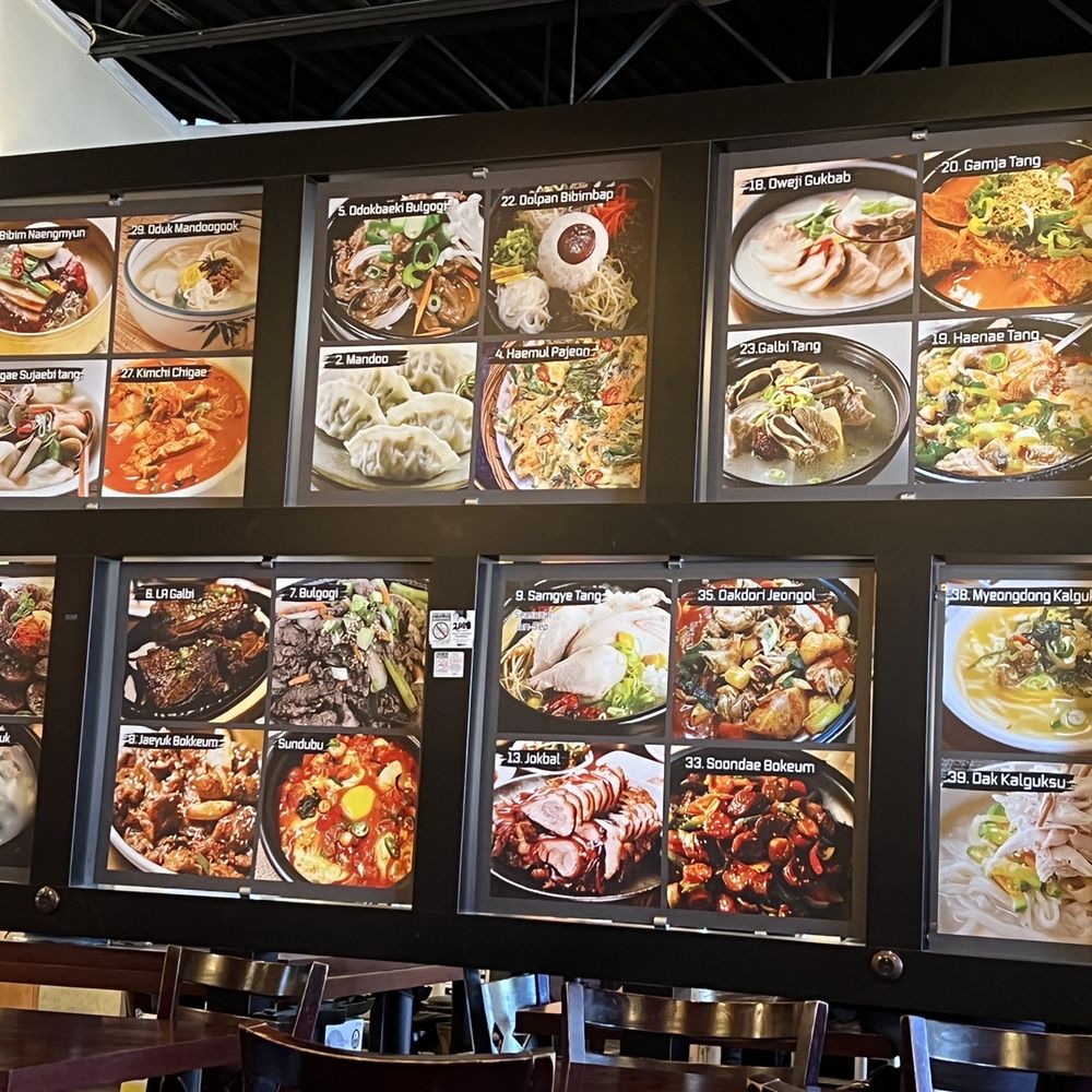 Tosokchon - Nice large picture wall , makes it easy for visual choosers - Korean Near Me - Annandale, Virginia Tosokchon - Nice large picture wall , makes it easy for visual choosers - Korean Near Me - Annandale, Virginia
