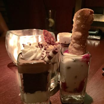 Seasons 52 - Shot glass desserts - New American Near Me - Costa Mesa, California Seasons 52 - Shot glass desserts - New American Near Me - Costa Mesa, California