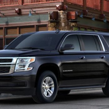 E350 Transportation - Very spacious Black on Black 7 passenger Suburban LT is waiting for you! - Party Bus Rentals Near Me - Cincinnati, Ohio E350 Transportation - Very spacious Black on Black 7 passenger Suburban LT is waiting for you! - Party Bus Rentals Near Me - Cincinnati, Ohio