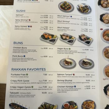 RAKKAN Ramen - Anaheim GardenWalk - Menu as of March 2025 (1/5) - Ramen Near Me - Anaheim, California