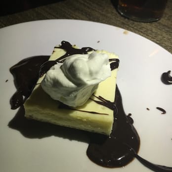 The Slow Rhode - Dessert of the night: cheesecake with hot fudge - Southern Near Me - Providence, Rhode Island