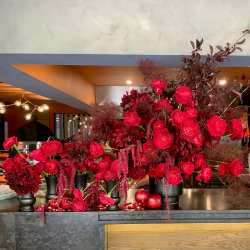 Deluca's Florist - Bar installation for a birthday event