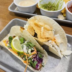 Tacos 4 Life - Collierville - Blackened Mahi-Mahi & Korean BBQ Steak Taco