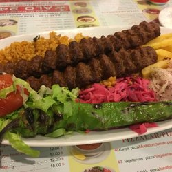 Alo 24 - 1 1/2 portion Adana kebab, juicy and delicious