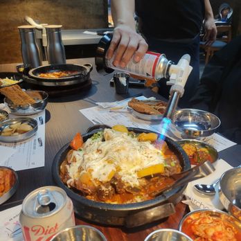 Dawa Kitchen - Korean stewed spicy beef ribs - with melted cheese! - Korean Near Me - Garden Grove, California Dawa Kitchen - Korean stewed spicy beef ribs - with melted cheese! - Korean Near Me - Garden Grove, California