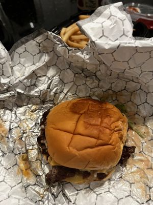 SALT burgers + fries by null