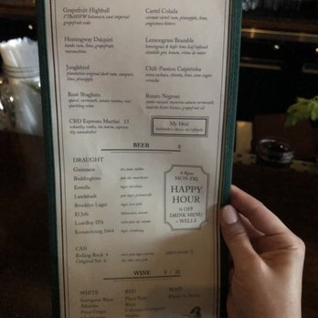 Lost Boy Dry Goods - Cocktail menu. - Cocktail Bars Near Me - Miami, Florida Lost Boy Dry Goods - Cocktail menu. - Cocktail Bars Near Me - Miami, Florida