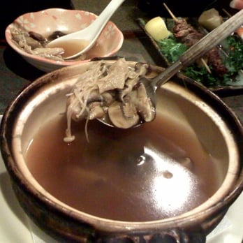 Kirala - A delicious, wild mushroom soup. Two can share this on a cold, rainy day. - Sushi Bars Near Me - Berkeley, California