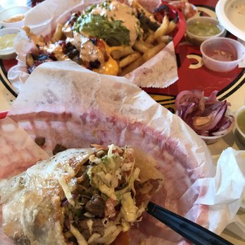 The Taco Stand - Mar Y Tierra Burrito - Mexican Near Me - Orange, California