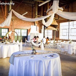 Center of Attention - Reception set up