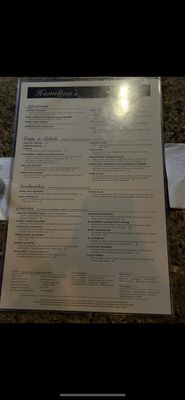 Menu photo 1 Hamilton's On Magnolia Auburn, AL Menu photo 1 Hamilton's On Magnolia Auburn, AL