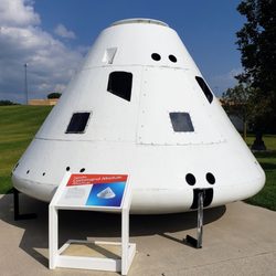 Armstrong Air & Space Museum - Apollo Command Module at Armstrong Air and Space Museum