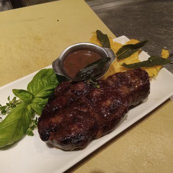 R Restaurant - Filet with parmesan touille accents, and a blueberry, thyme and basil reduction. - Wine Bars Near Me - Abbotsford, British Columbia R Restaurant - Filet with parmesan touille accents, and a blueberry, thyme and basil reduction. - Wine Bars Near Me - Abbotsford, British Columbia