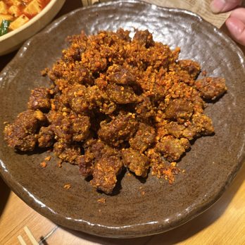 Chuan Bistro - Golden Rice Crispy Chili Beef - Chinese Near Me - Queens, New York