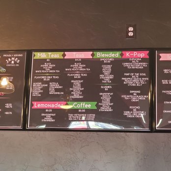 The Korean Rose - Menu - Coffee & Tea Near Me - Tucson, Arizona The Korean Rose - Menu - Coffee & Tea Near Me - Tucson, Arizona