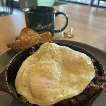 Marcy - Hash and egg skillet - Bars Near Me - Lake Placid, New York