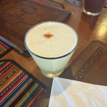 Inca's Peruvian Cuisine - Pisco sour - Latin American Near Me - Tucson, Arizona