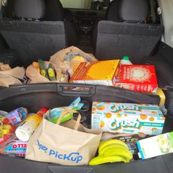 More items thrown haphazardly in the back of my car without bags