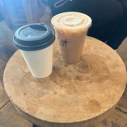 Iced Lavender Latte, Onyx Iced Lavender Latte, Onyx