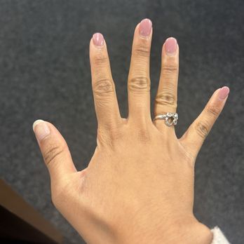 NAILaCARTE - West Loop - Dip manicure after a week-ish with a whole nail missing - Nail Salons Near Me - Chicago, Illinois