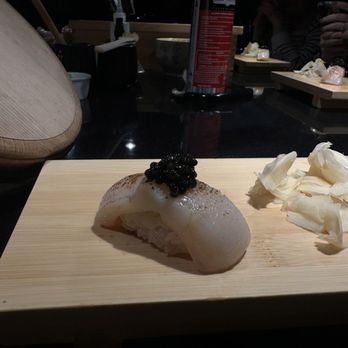 Nami - Scallops with truffle butter and caviar - Japanese Near Me - Providence, Rhode Island