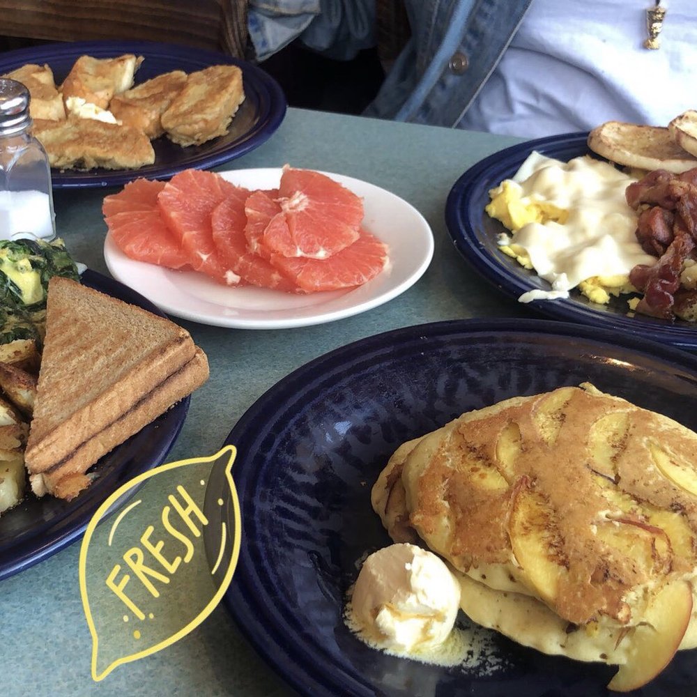 The Pantry - Dish 1: spinach omelette , home fries with toast Dish 2: Peach pancakes which were good Dish 3: Home-fries scrambled eggs & bacon - Breakfast & Brunch Near Me - New Haven, Connecticut The Pantry - Dish 1: spinach omelette , home fries with toast Dish 2: Peach pancakes which were good Dish 3: Home-fries scrambled eggs & bacon - Breakfast & Brunch Near Me - New Haven, Connecticut