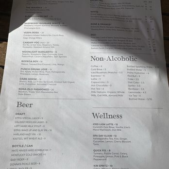 Waverly - Menu - Breakfast & Brunch Near Me - Cardiff, California