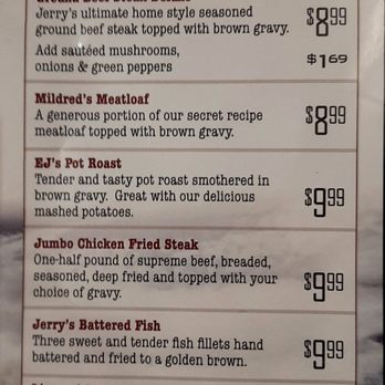 Jerry's Restaurant - Diners Near Me - Weatherford, Oklahoma Jerry's Restaurant - Diners Near Me - Weatherford, Oklahoma