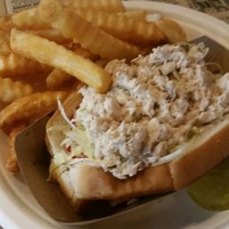 Tuna roll. .suprisingly delicious!