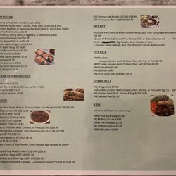 Pho’Tastic & Deli - Menu
