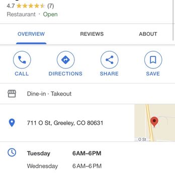 Rigo's Mexican Restaurant - the location of the restaurant - Mexican Near Me - Greeley, Colorado
