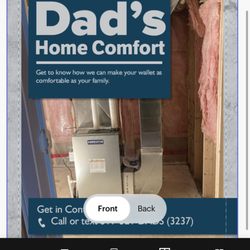 Dads Home Comfort - Dad's flyers