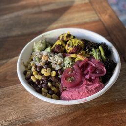 Beet Falafel Bowl