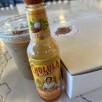 Kolaches And Coffee - 1 of many hot sauces for kolaches - Coffee & Tea Near Me - Overland Park, Kansas Kolaches And Coffee - 1 of many hot sauces for kolaches - Coffee & Tea Near Me - Overland Park, Kansas