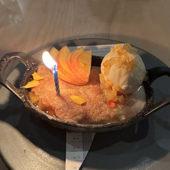 Henrietta Red - Peach cobbler - New American Near Me - Nashville, Tennessee