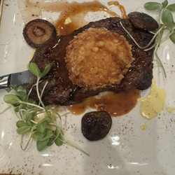 Craft 670 Restaurant & Bar - Steak with polenta cake