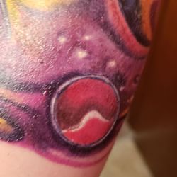 Liquid Ink Tattooing & Body Piercing - So much for "clean" lines!