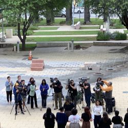 East Los Angeles Courthouse - Rally/news conference